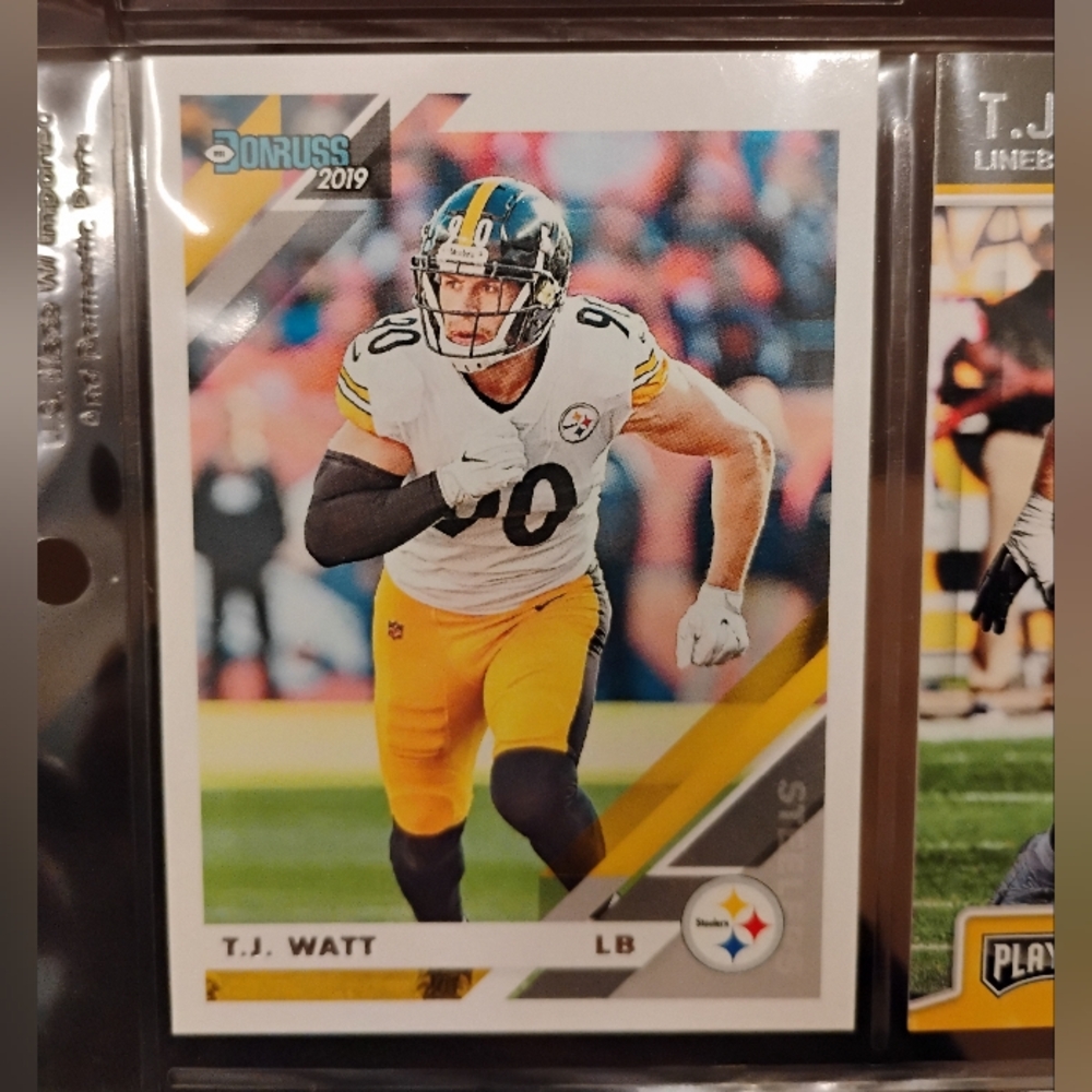 TJ Watt 9 Card Set (Pittsburgh Steelers)